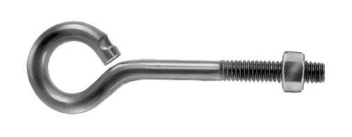 EYEBOLT J-3SS 1/2" X 6" *STAINLESS STEEL* TURNED